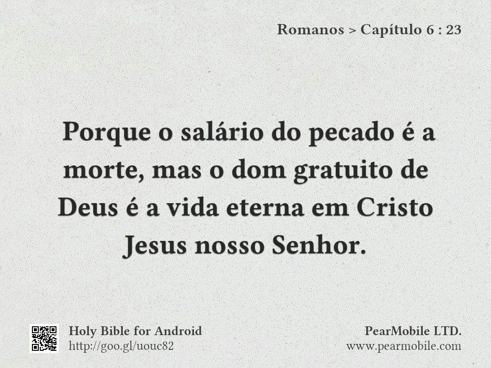 Romanos, Capítulo 6:23
